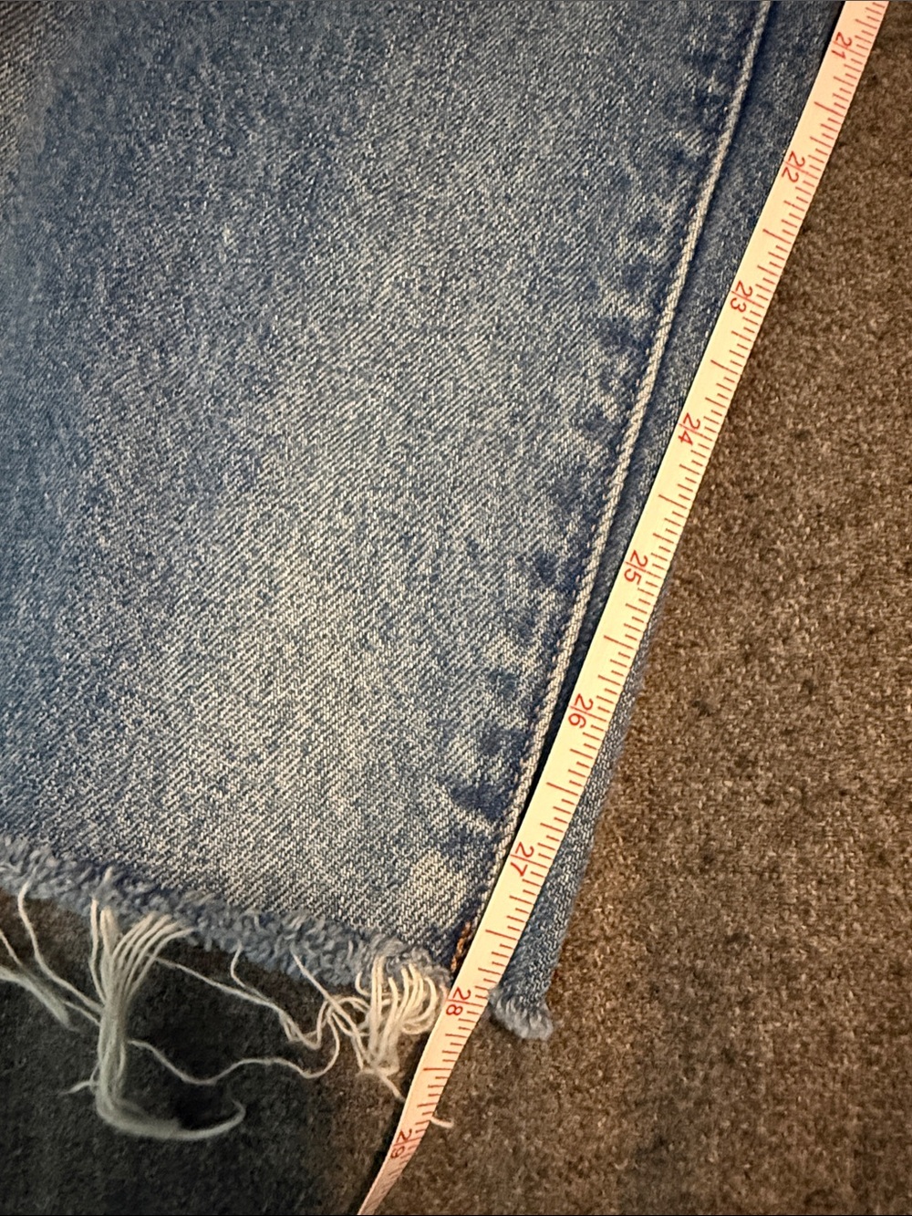 Madewell the dean easy straight Jean in monessen wash, 32, good condition - Picture 5 of 12
